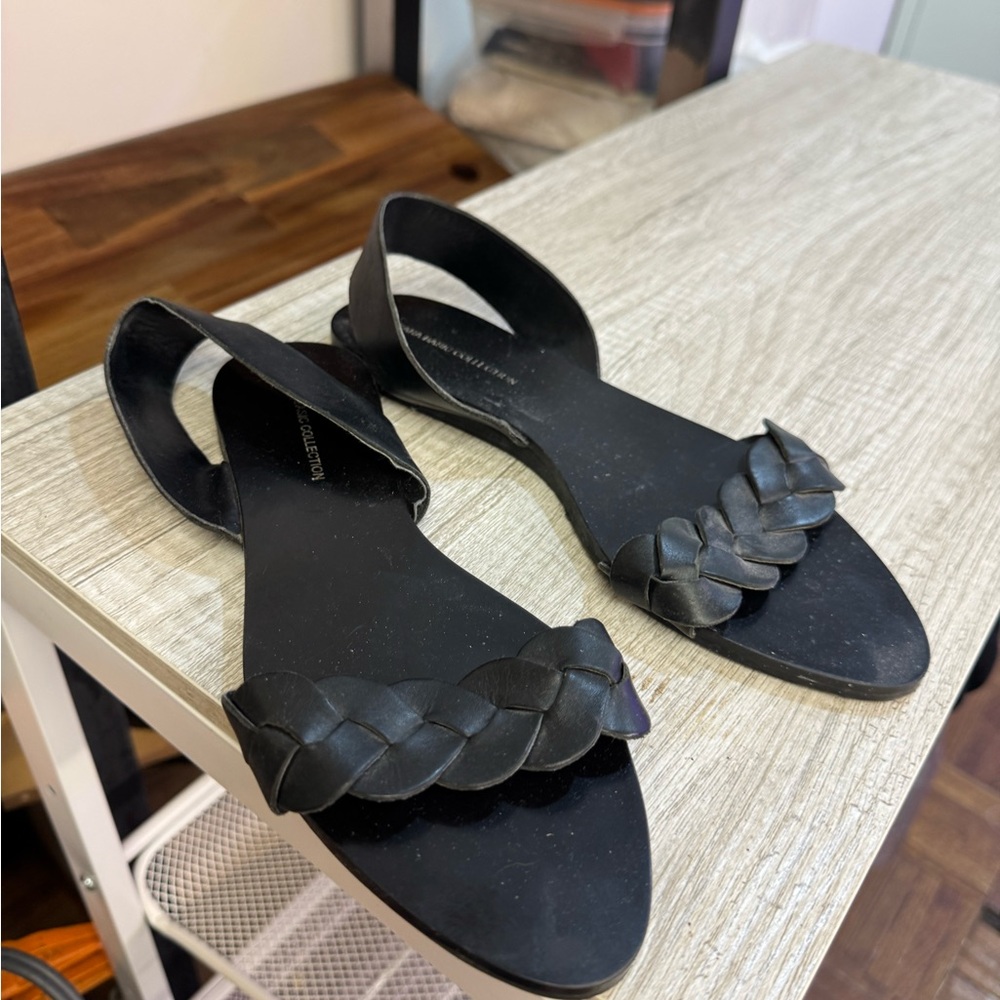 Black Braided ZARA Women's Sandals